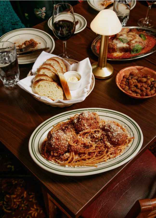 Spaghetti con le polpette di nonna Nina